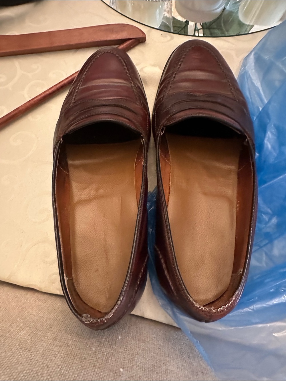 Classic Men’s Penny Loafers in Brown - Picture 2 of 4